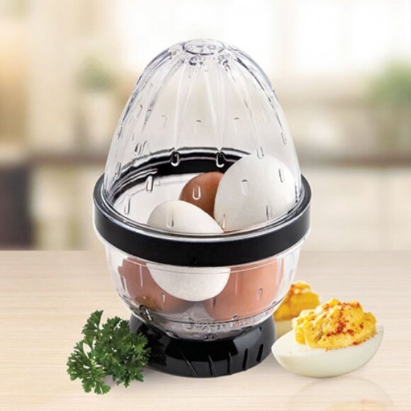 AS SEEN ON TV ezEGG PEELER - BLACK (NEW WITH TAGS) - Picture 2 of 4